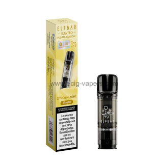 Elf Bar Elfa Pro Citron Menthe 2ml 20mg