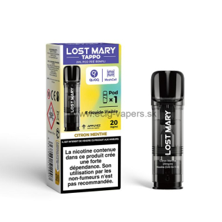 Lost Mary Tappo Air Cartouche Citron Menthe / Lemon Mint 1x2ml/20mg