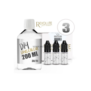 Revolute-Bázis alaplé 200ml- 30%pg-70%vg VG-boosterrel 3mg