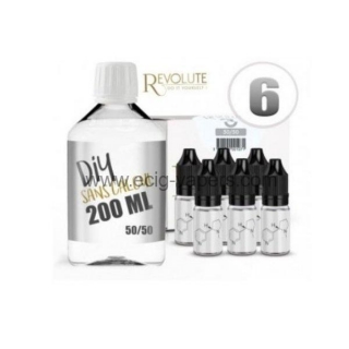 Revolute-Bázis alaplé 200ml- 50%pg-50%vg-boosterrel 6mg